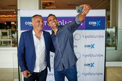 Con-X 2022 Mallorca: Welcome drinks sponsored by Travolution and conference