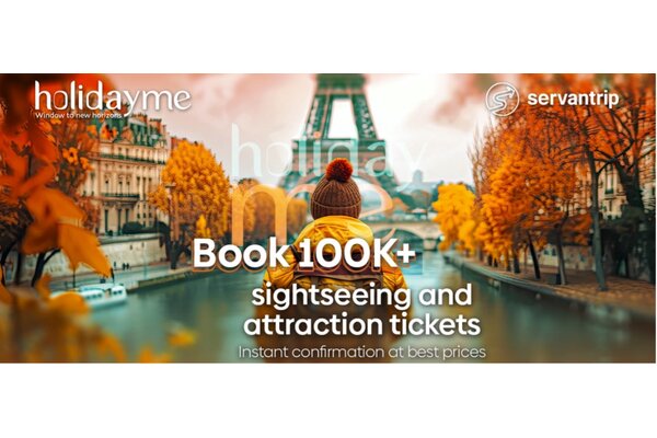 Holidayme unlocks tours and activities options with Servantrip