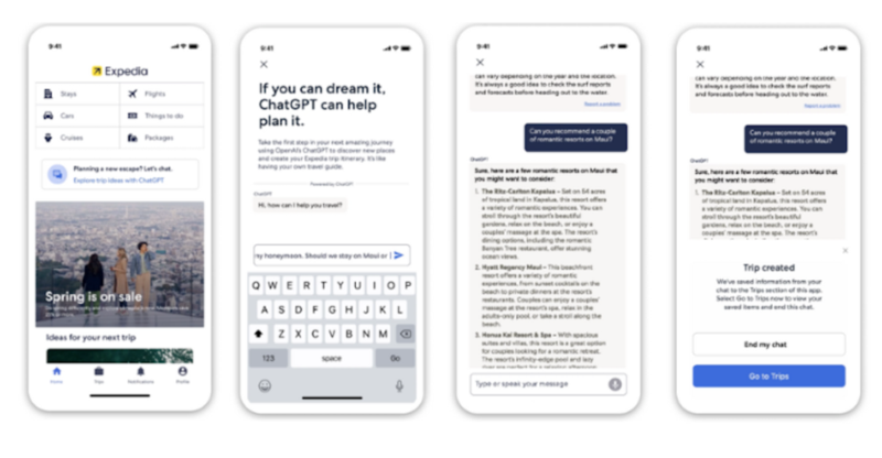 Expedia launches trip planning option powered by ChatGPT